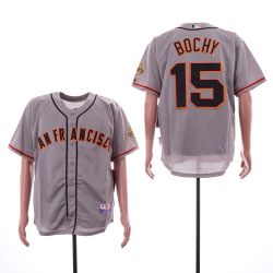 Cheap Bruce Bochy Giants Jersey From China Gray #15