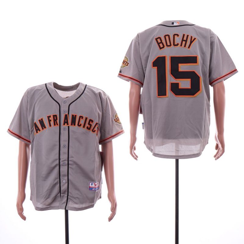 Cheap Bruce Bochy Giants Jersey From China Gray #15