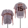 Cheap Bruce Bochy Giants Jersey From China Gray #15