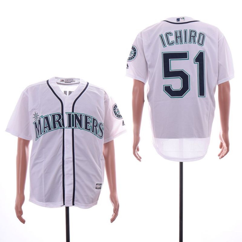 Cheap Randy Johnson Mariners Jersey From China White Game #51