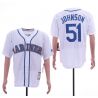 Cheap Randy Johnson Mariners Jersey From China White throwback #51