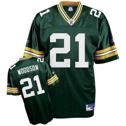 Cheap Charles Woodson Packers Jersey #21 Green From China