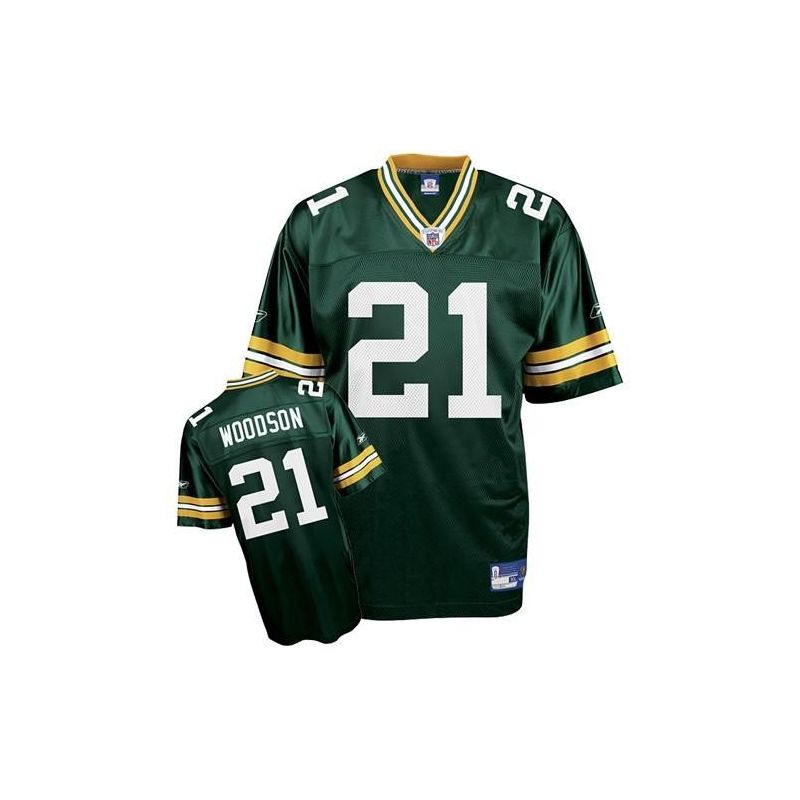 Cheap Charles Woodson Packers Jersey #21 Green From China