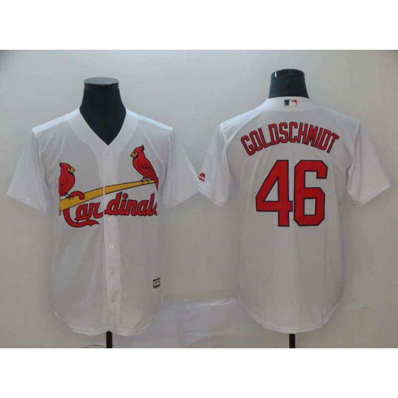 Cheap Paul Goldschmidt Cardinals Jersey From China White Game #46