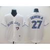 Cheap Vladimir Guerrero Jr Blue Jays Jersey From China White Game #27