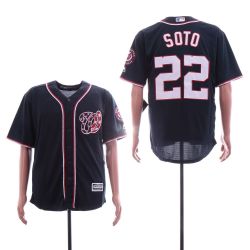 Cheap Juan Soto Nationals Jersey From China Blue game #22