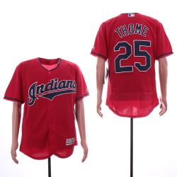 Cheap Jim Thome Indians Jersey From China Red Flexbase #25