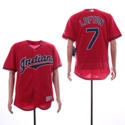 Cheap Kenny Lofton Indians Jersey From China Red Flexbase #7