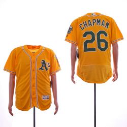 Cheap Matt Chapman Athletics Jersey From China Yellow Flexbase #26