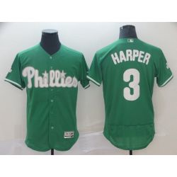 Cheap Bryce Harper Phillies Jersey From China Green Flexbase #3