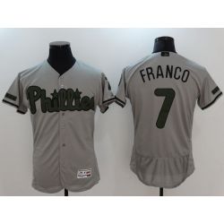 Cheap Maikel Franco Phillies Jersey From China Grey 2017 Memorial Day Flexbase #7