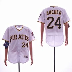 Cheap Chris Archer Pirates Jersey From China White Flexbase #24