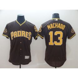 Cheap Manny Machado Padres Jersey From China Brown Flexbase #13