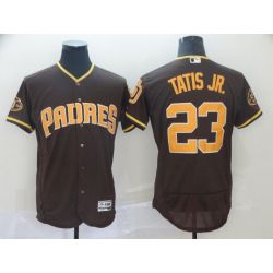 Cheap Fernando Tatis Jr Padres Jersey From China Brown Flexbase #23