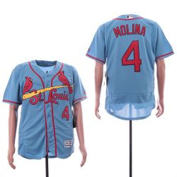 Cheap Yadier Molina Cardinals Jersey From China Blue Flexbase #4