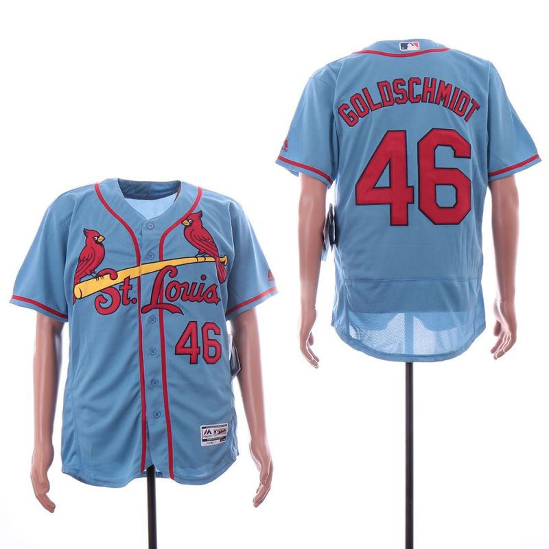 Cheap Paul Goldschmidt Cardinals Jersey From China Blue Flexbase #46