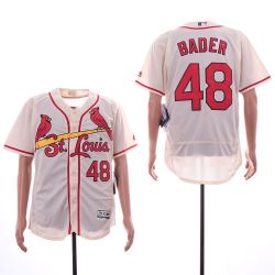 Cheap Harrison Bader Cardinals Jersey From China Cream Flexbase #48