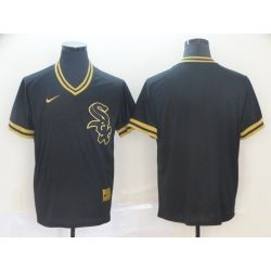 Cheap White Sox Jersey From China Blank Black-Golden