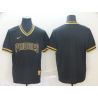 Cheap Padres Jersey From China Blank Black-Golden