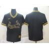 Cheap Cardinals Jersey From China Blank Black-Golden