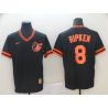 Cheap Cal Ripken Orioles Jersey From China Black Cooperstown Collection Legend Throwback #8