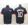 Cheap Yoan Moncada White Sox Jersey From China Navy Cooperstown Collection Legend Throwback #10