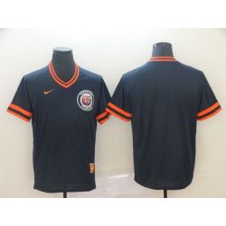 Cheap Tigers Jersey From China Blank Navy Cooperstown Collection Legend Throwback