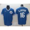 Cheap Bo Jackson Royals Jersey From China Blue Cooperstown Collection Legend Throwback #16