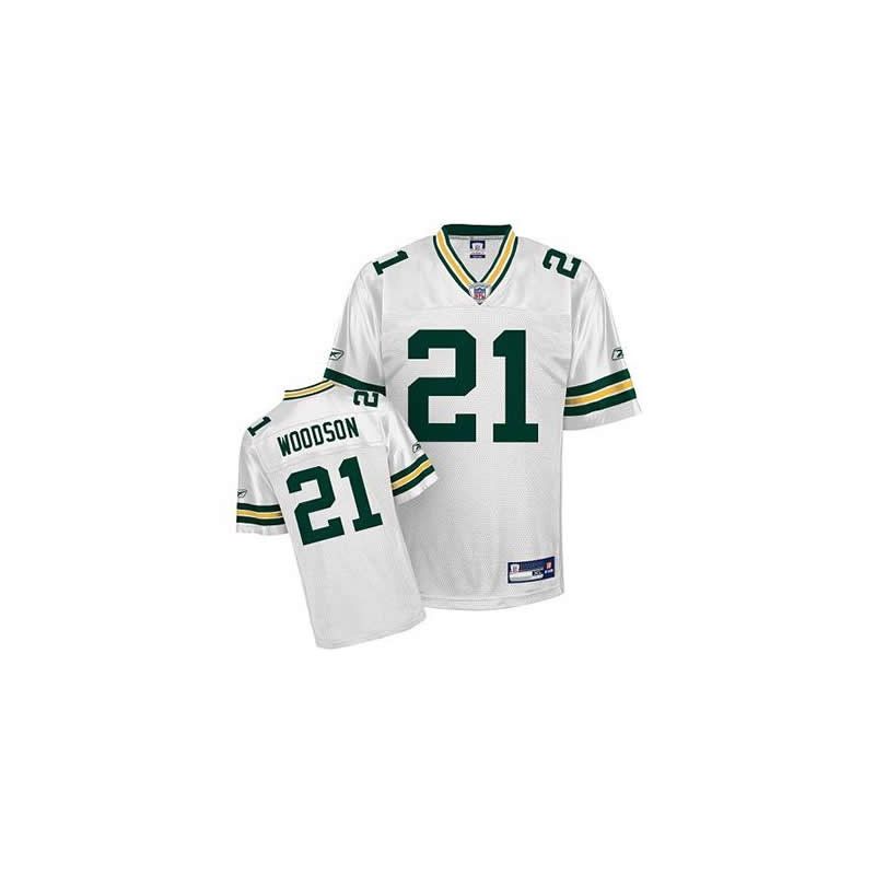 Cheap Charles Woodson Packers Jersey #21 White From China