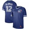 Cheap Roberto Alomar Blue Jays Jersey From China Blue Cooperstown Collection Legend Throwback #12