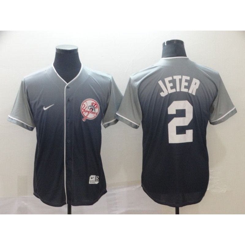 Cheap Derek Jeter Yankees Jersey From China Fade #2