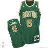 Cheap Kevin Garnett Celtics Jersey #5 Green Golden Number From China