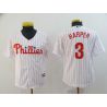 Cheap Bryce Harper Phillies Youth Jersey From China White #3