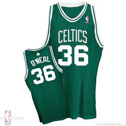 Cheap Shaquille ONeal Celtics Jersey #36 Road Green From China