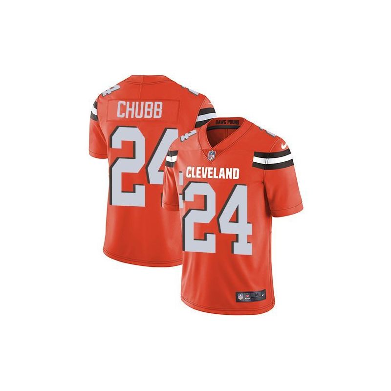 Cheap Nick Chubb Browns Jersey From China in Men Women Youth Size #24