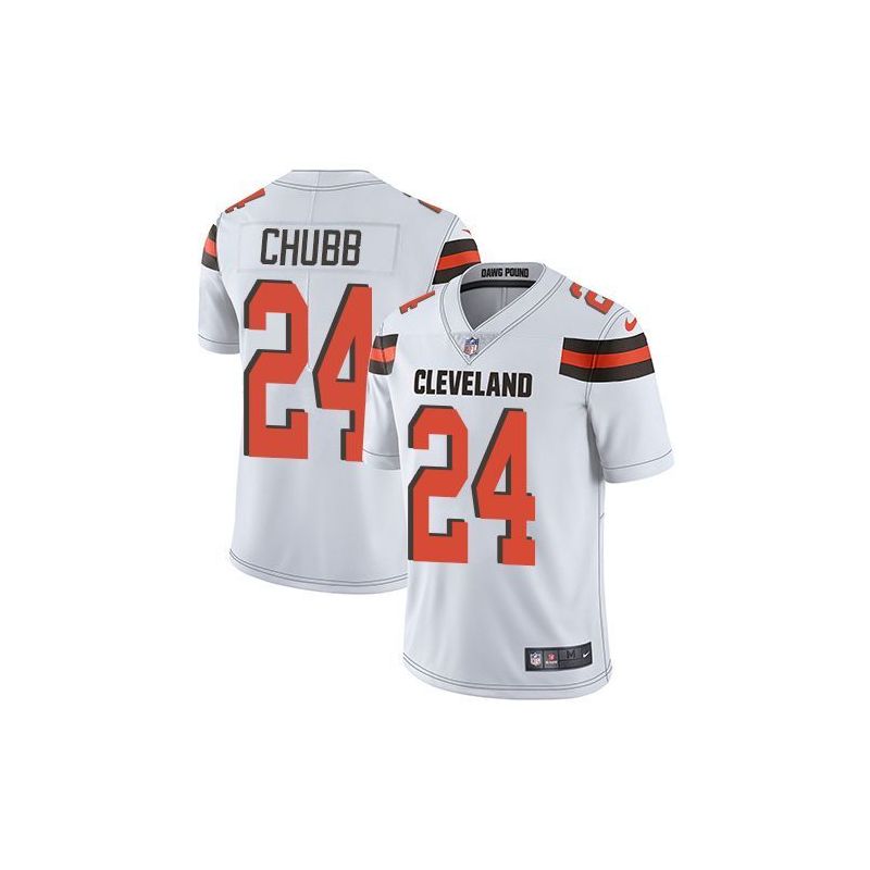 Cheap Nick Chubb Browns Jersey From China in Men Women Youth Size #24