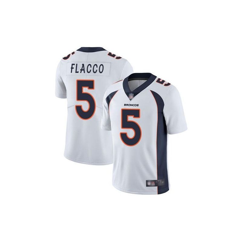 Cheap Joe Flacco Broncos Jersey From China in Men Women Youth Size #5