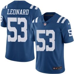 Cheap Darius Leonard Colts Jersey From China in Men Women Youth Size #53