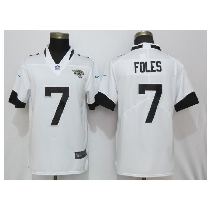 Cheap Nick Foles Jaguars Jersey From China in Men Women Youth Size #7