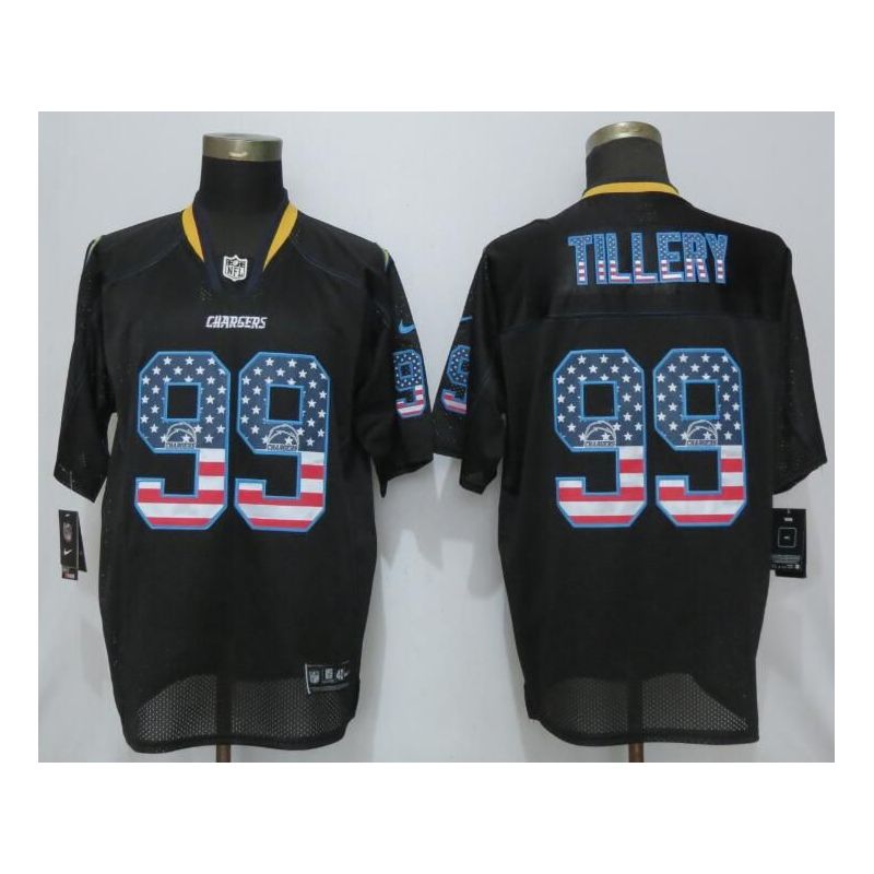 Cheap Jerry Tillery Chargers Jersey From China in Men Women Youth Size #99