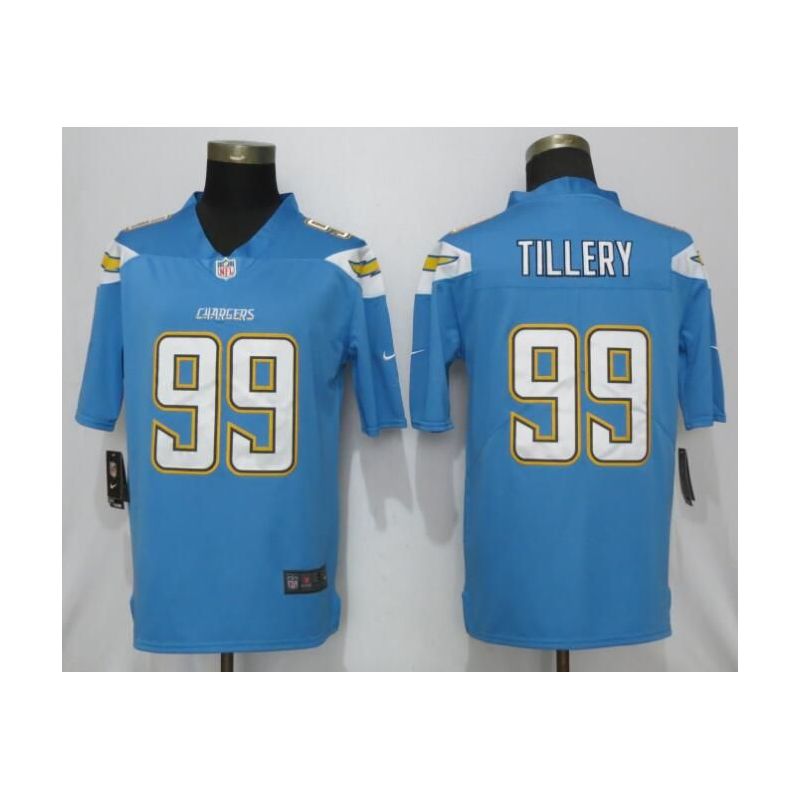 Cheap Jerry Tillery Chargers Jersey From China in Men Women Youth Size #99