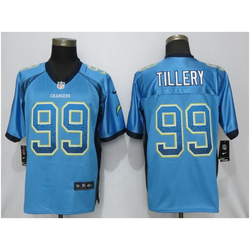 Cheap Jerry Tillery Chargers Jersey From China in Men Women Youth Size #99