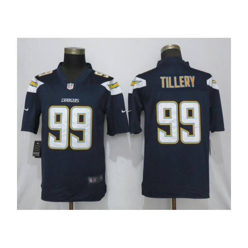 Cheap Jerry Tillery Chargers Jersey From China in Men Women Youth Size #99