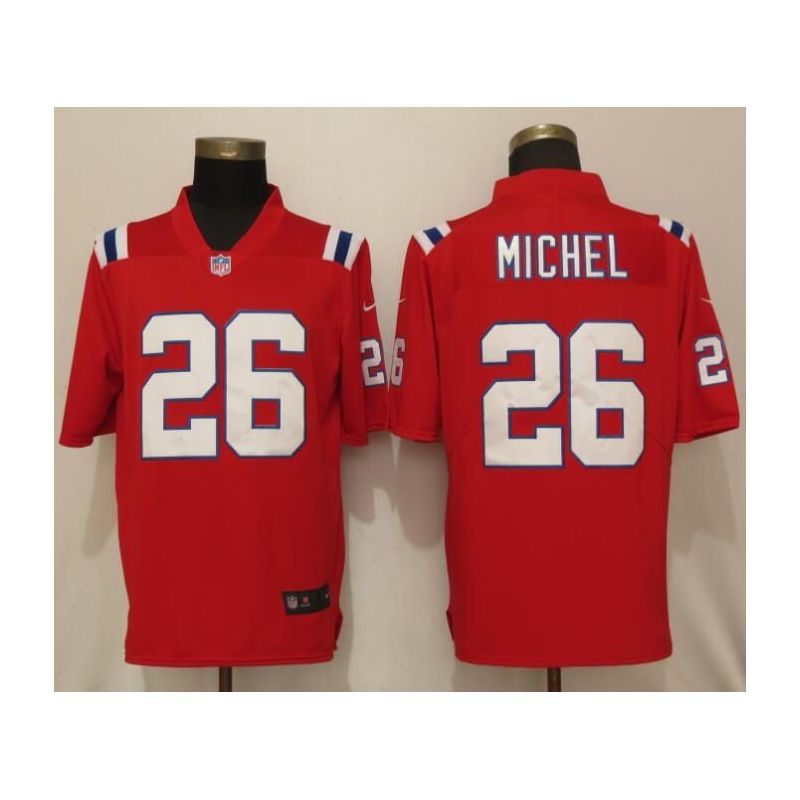 Cheap Sony Michel Patriots Jersey From China in Men Women Youth Size #26