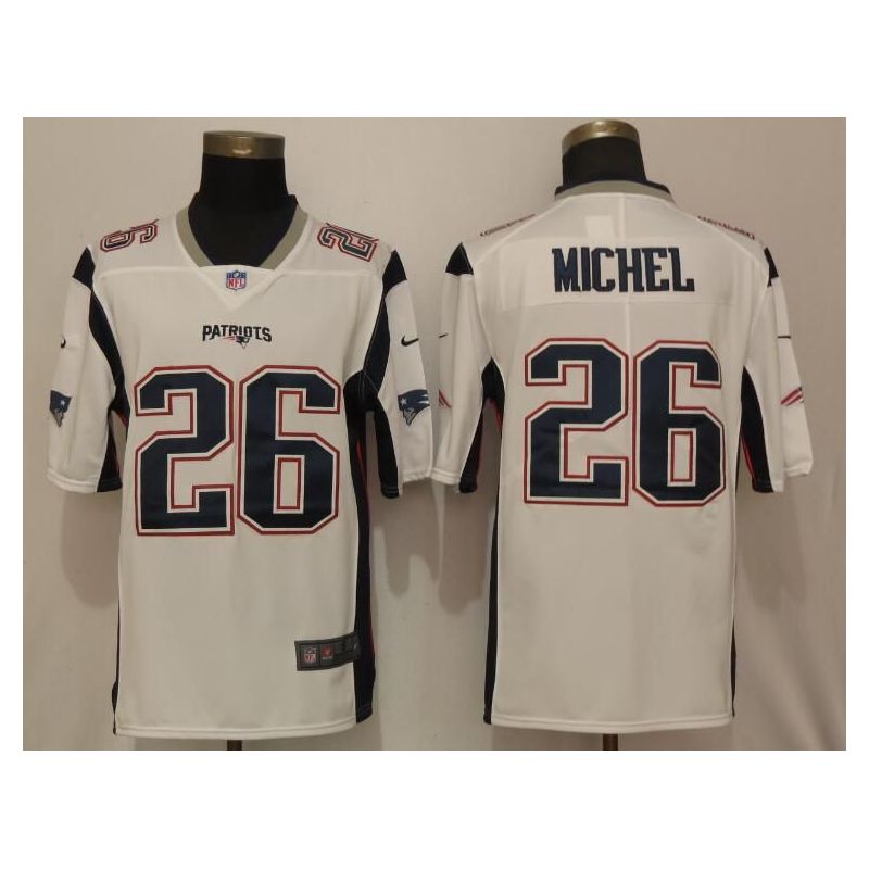 Cheap Sony Michel Patriots Jersey From China in Men Women Youth Size #26