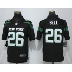 Cheap LeVeon Bell Jets Jersey From China in Men Women Youth Size #26