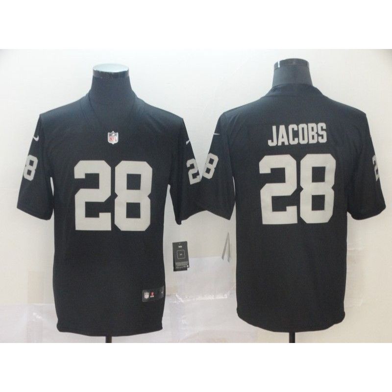 Cheap Josh Jacobs Raiders Jersey From China in Men Women Youth Size #28