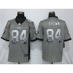 Cheap Antonio Brown Raiders Jersey From China in Men Women Youth Size #84