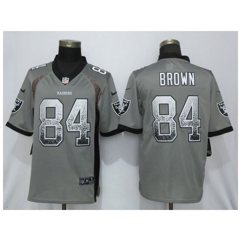 Cheap Antonio Brown Raiders Jersey From China in Men Women Youth Size #84