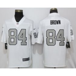 Cheap Antonio Brown Raiders Jersey From China in Men Women Youth Size #84